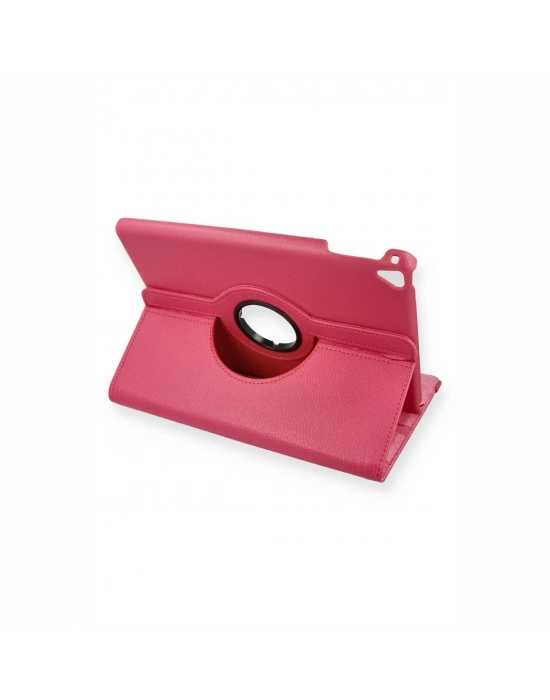 Newface iPad Air 4 10.9 Kılıf 360 Tablet Deri Kılıf - Pembe