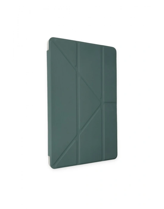 Newface iPad Air 4 10.9 Kılıf Kalemlikli Mars Tablet Kılıfı - Koyu Yeşil