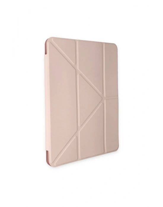 Newface iPad Air 4 10.9 Kılıf Kalemlikli Mars Tablet Kılıfı - Rose Gold