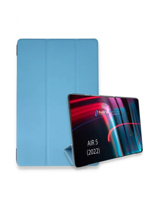 Newface iPad Air 5 (2022) Kılıf Tablet Smart Kılıf - Mavi