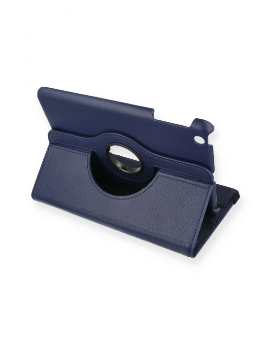 Newface iPad Mini 1 Kılıf 360 Tablet Deri Kılıf - Lacivert