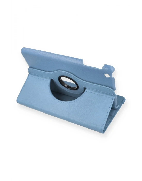 Newface iPad Mini 1 Kılıf 360 Tablet Deri Kılıf - Turkuaz