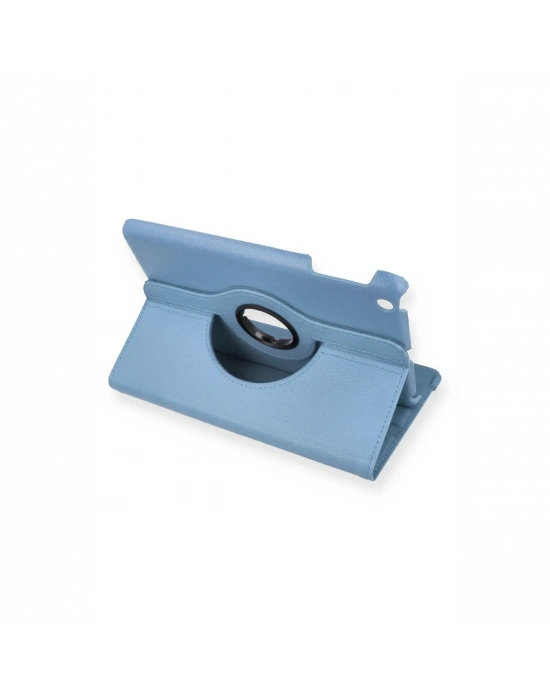 Newface iPad Mini 1 Kılıf 360 Tablet Deri Kılıf - Turkuaz