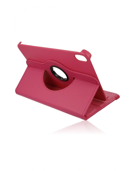Newface iPad Mini 6 Kılıf 360 Tablet Deri Kılıf - Pembe