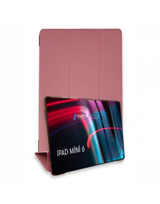 Newface iPad Mini 6 Kılıf Tablet Smart Kılıf - Pembe