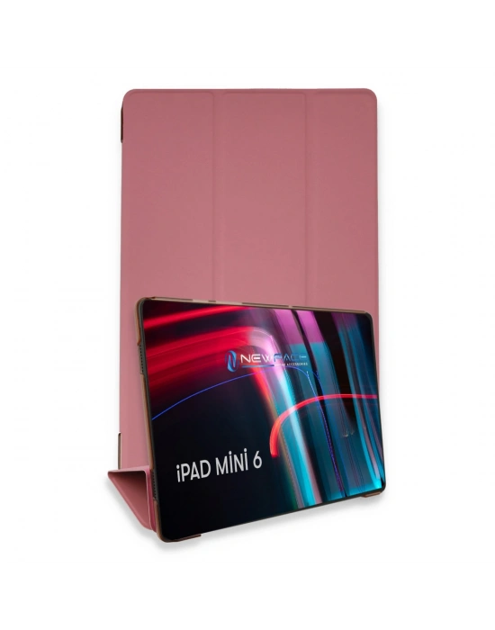 Newface iPad Mini 6 Kılıf Tablet Smart Kılıf - Pembe