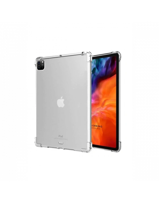 Newface iPad Pro 11 (2018) Kılıf Anti Shock Tablet Silikon - Şeffaf