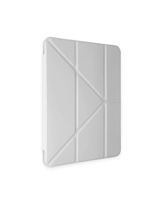 Newface iPad Pro 11 (2018) Kılıf Kalemlikli Mars Tablet Kılıfı - Gri