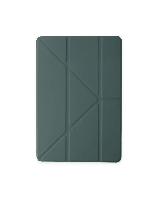 Newface iPad Pro 11 (2018) Kılıf Kalemlikli Mars Tablet Kılıfı - Koyu Yeşil