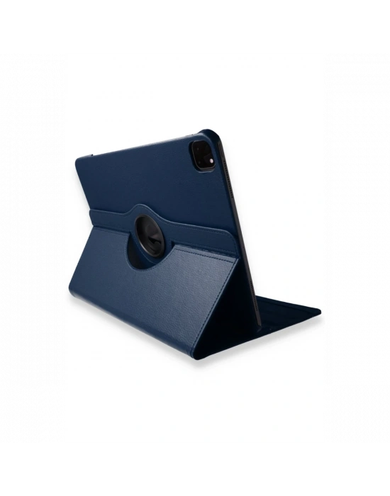 Newface iPad Pro 11 (2020) Kılıf 360 Tablet Deri Kılıf - Lacivert