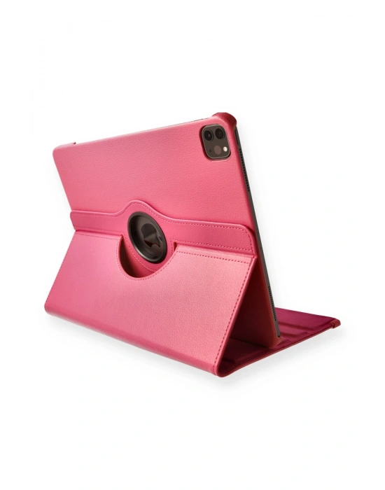 Newface iPad Pro 11 (2020) Kılıf 360 Tablet Deri Kılıf - Pembe