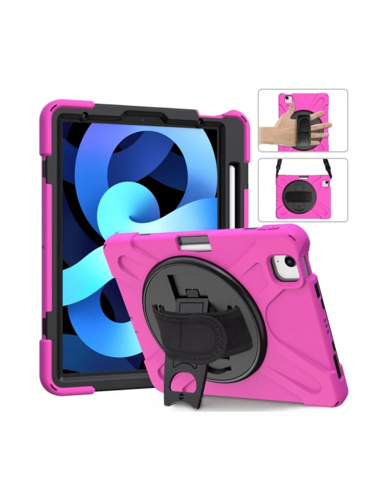 Newface iPad Pro 11 (2020) Kılıf Amazing Tablet Kapak - Pembe