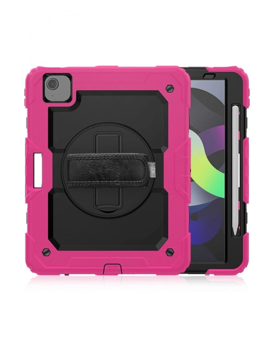 Newface iPad Pro 11 (2020) Kılıf Pars Tablet Kapak - Pembe