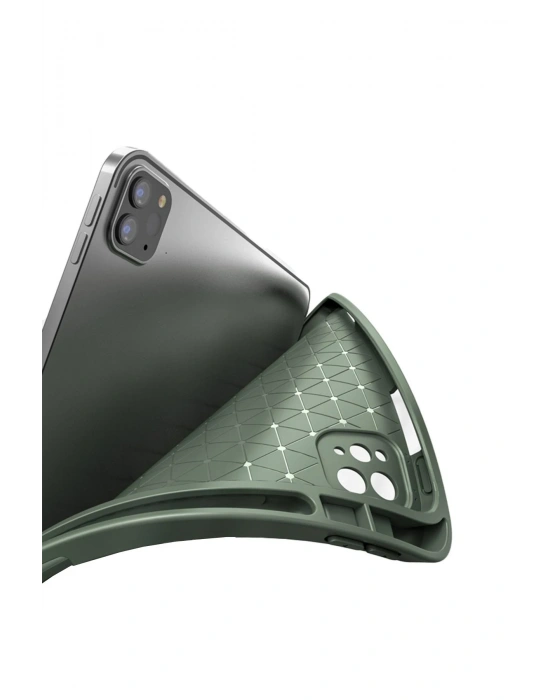 Newface iPad Pro 11 (2020) Kılıf Tablet Focus Silikon - Siyah