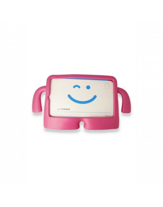 Newface iPad Pro 11 (2021) Kılıf Karakter Tablet Silikon - Pembe