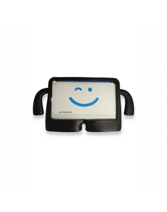 Newface iPad Pro 11 (2021) Kılıf Karakter Tablet Silikon - Siyah