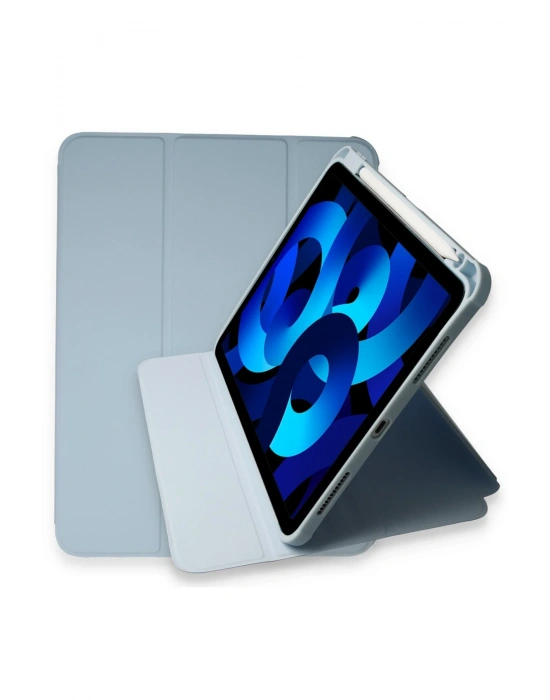 Newface iPad Pro 11 (2021) Kılıf Starling 360 Kalemlikli Tablet Kılıf - Mavi