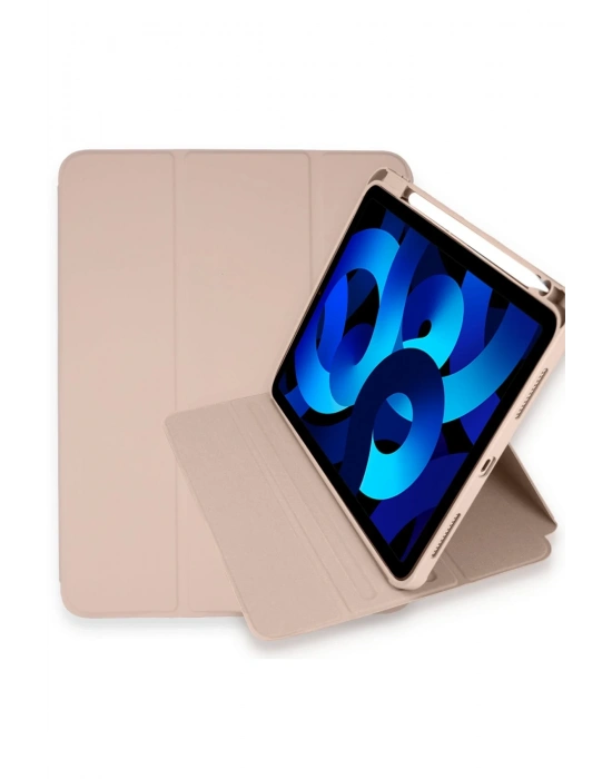 Newface iPad Pro 11 (2021) Kılıf Starling 360 Kalemlikli Tablet Kılıf - Rose Gold