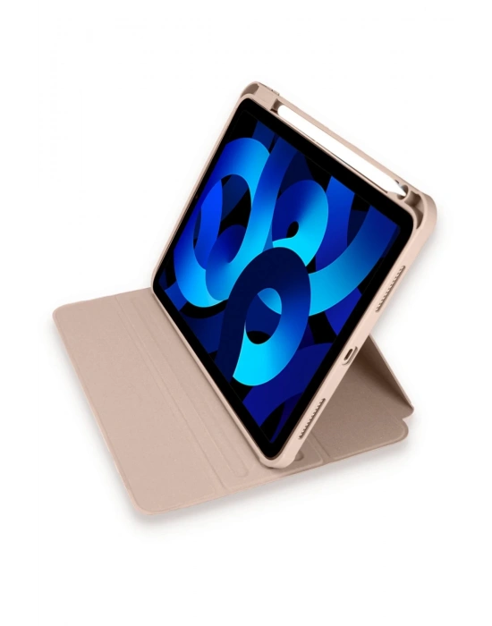 Newface iPad Pro 11 (2021) Kılıf Starling 360 Kalemlikli Tablet Kılıf - Rose Gold