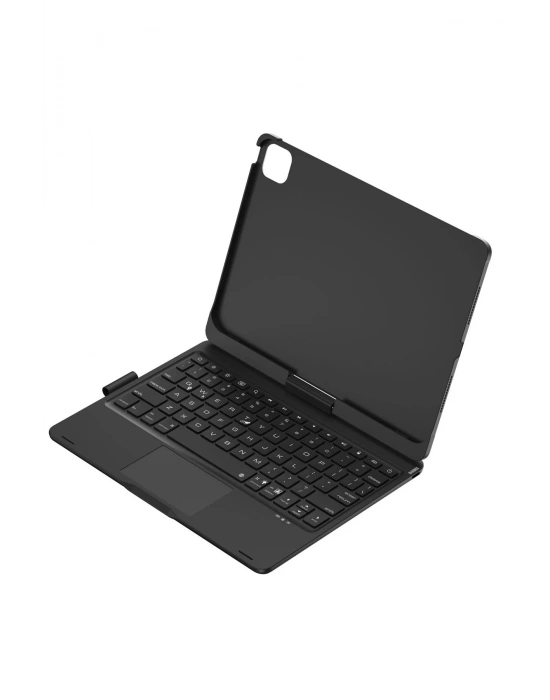 Newface iPad Pro 11 (2024) F11 ATS Kılıf Magic Dönen Klavyeli Tablet Kılıf - Siyah
