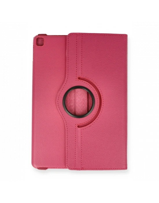 Newface iPad Pro 11 (2024) Kılıf 360 Tablet Deri Kılıf - Pembe