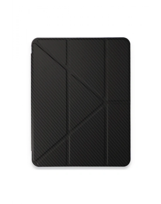 Newface iPad Pro 11 (2024) Kılıf Color Karbon Tablet Kılıfı - Siyah