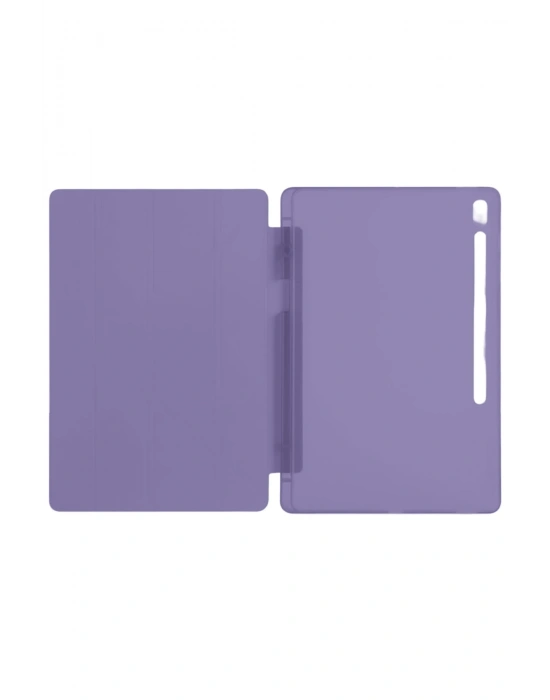 Newface iPad Pro 11 (2024) Kılıf Kalemlikli Hugo Tablet Kılıfı - Mor