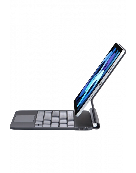 Newface iPad Pro 11 (2024) Kılıf X7P Magic Manyetik Klavyeli Tablet Kılıfı - Siyah