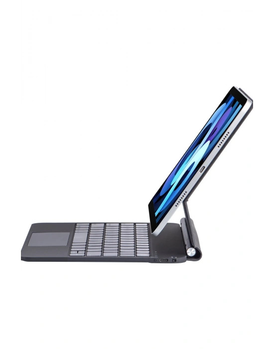 Newface iPad Pro 12.9 (2022) Kılıf X9 Magic Manyetik Klavyeli Tablet Kılıfı - Siyah