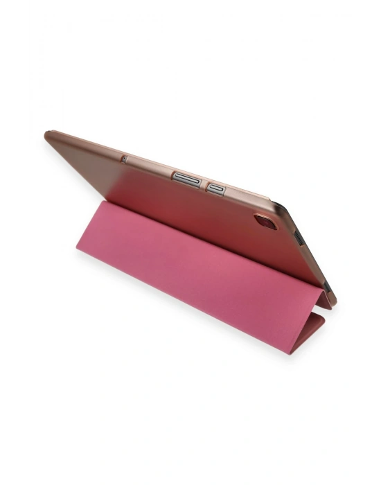 Newface iPad Pro 13 (2024) Kılıf Tablet Smart Kılıf - Pembe