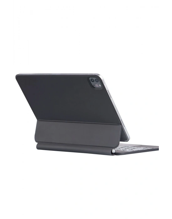 Newface iPad Pro 13 (2024) Kılıf X9P Magic Manyetik Klavyeli Tablet Kılıfı - Siyah