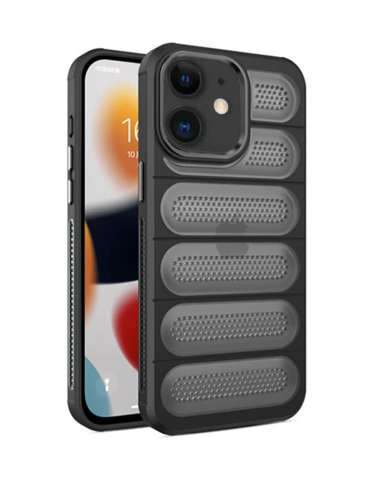 Newface iPhone 11 Kılıf Airmax Silikon Kapak - Siyah