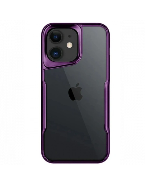Newface iPhone 11 Kılıf Boyi Silikon Kapak - Derin Mor