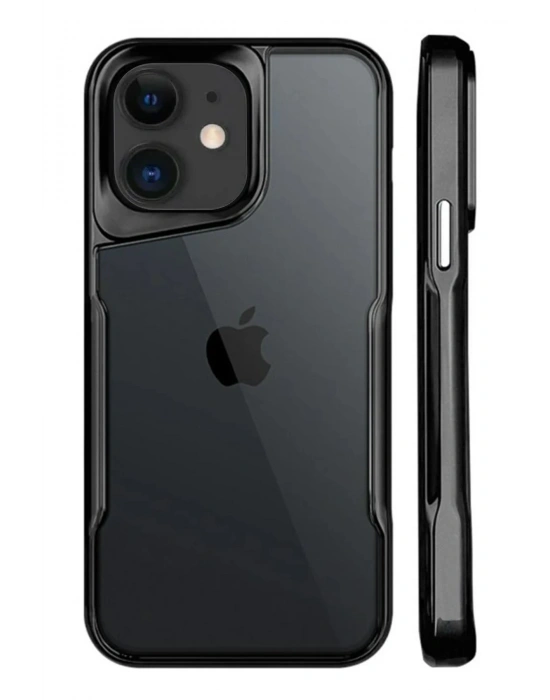 Newface iPhone 11 Kılıf Boyi Silikon Kapak - Siyah