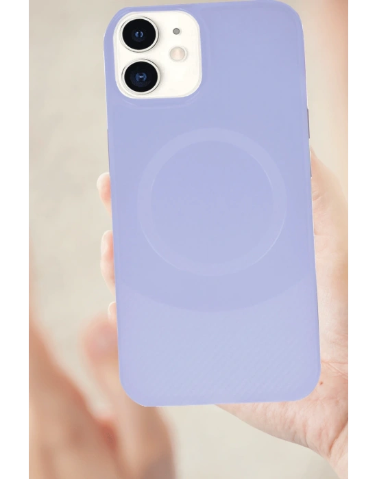 Newface iPhone 11 Kılıf Maya Karbon Kapak - Gri