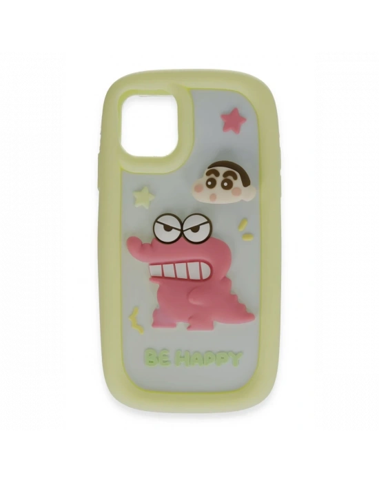 Newface iPhone 11 Kılıf Poky Karakter Silikon Kapak - Desen 4