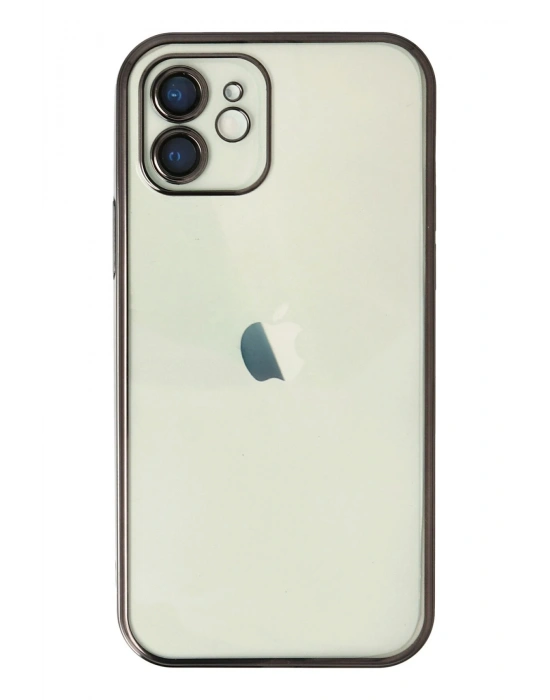 Newface iPhone 11 Kılıf Razer Lensli Silikon - Siyah