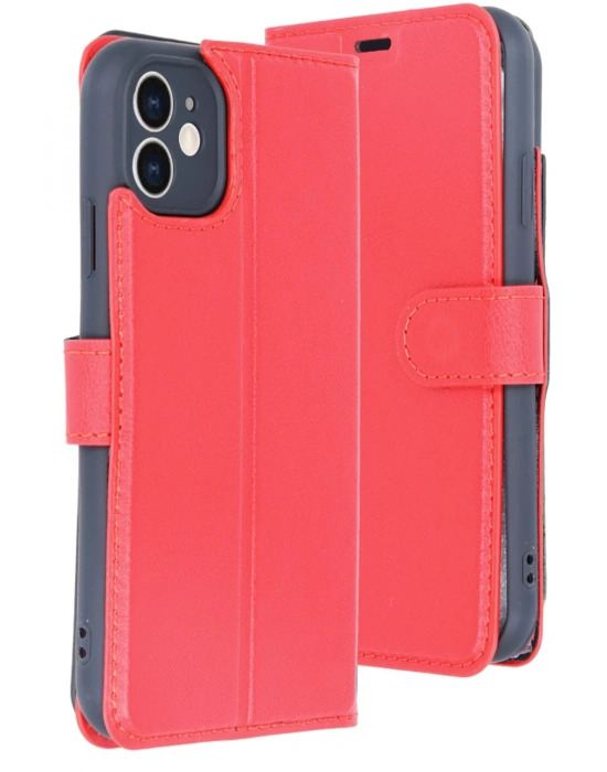 Newface iPhone 11 Kılıf Trend S Plus Kapaklı Kılıf - Kırmızı