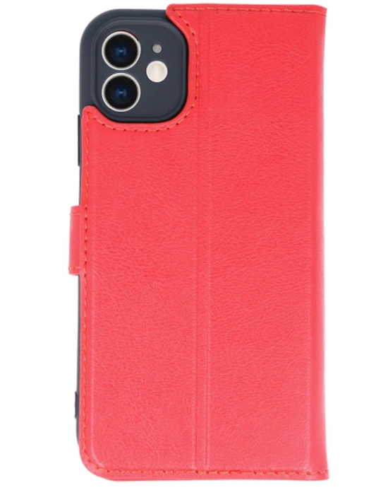 Newface iPhone 11 Kılıf Trend S Plus Kapaklı Kılıf - Kırmızı