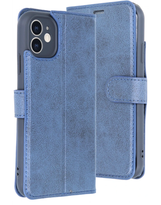 Newface iPhone 11 Kılıf Trend S Plus Kapaklı Kılıf - Lacivert