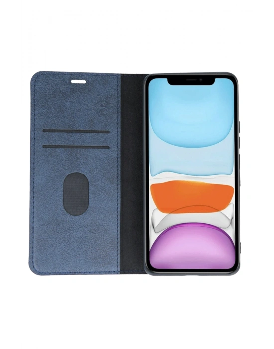 Newface iPhone 11 Kılıf Trend S Plus Kapaklı Kılıf - Siyah