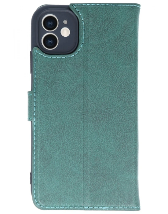 Newface iPhone 11 Kılıf Trend S Plus Kapaklı Kılıf - Yeşil