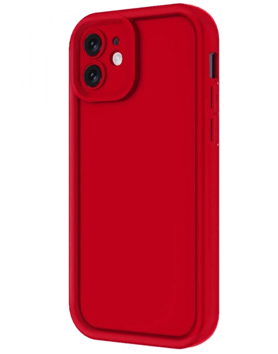 Newface iPhone 11 Kılıf Viera Silikon - Kırmızı