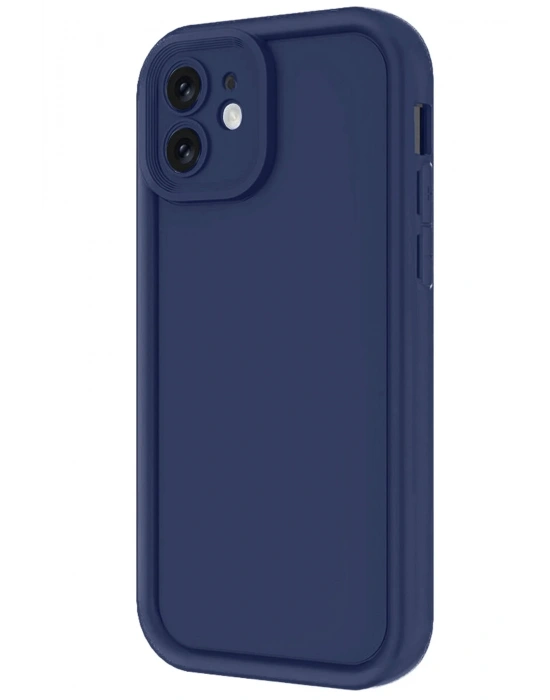 Newface iPhone 11 Kılıf Viera Silikon - Lacivert