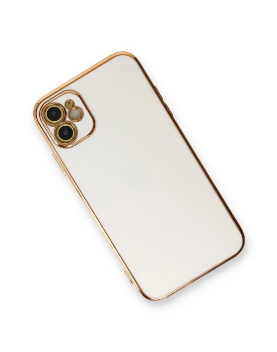 Newface iPhone 11 Kılıf Volet Silikon - Beyaz