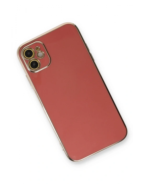 Newface iPhone 11 Kılıf Volet Silikon - Kırmızı