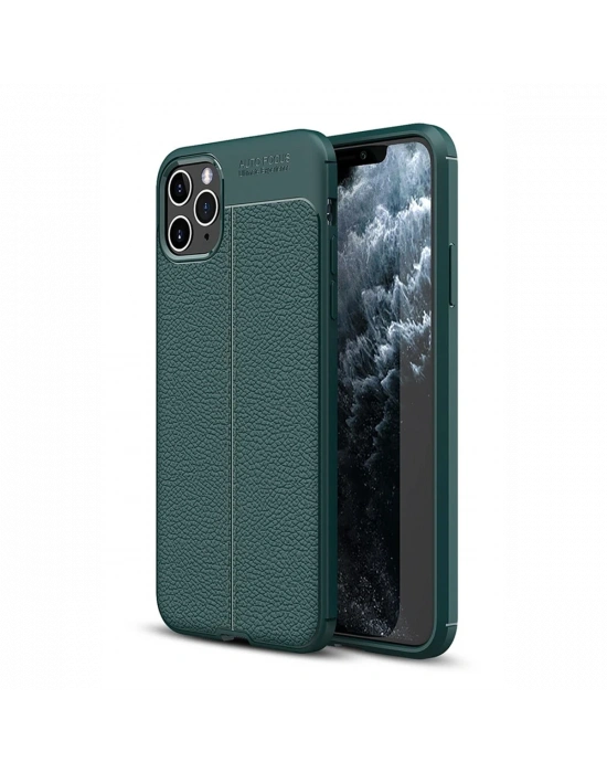 Newface iPhone 11 Pro Kılıf Auto Focus Kapak - Yeşil