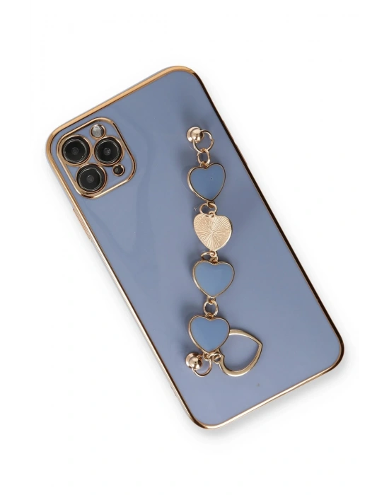 Newface iPhone 11 Pro Kılıf Esila Silikon - Gri