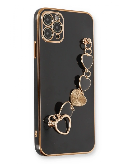 Newface iPhone 11 Pro Kılıf Esila Silikon - Siyah