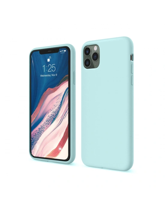 Newface iPhone 11 Pro Kılıf First Silikon - Turkuaz